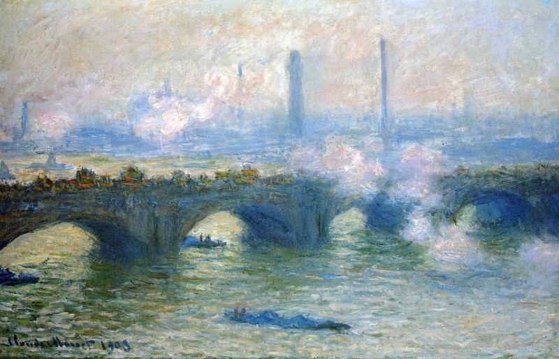 “Waterloo Bridge, London” Claude Monet (1901)