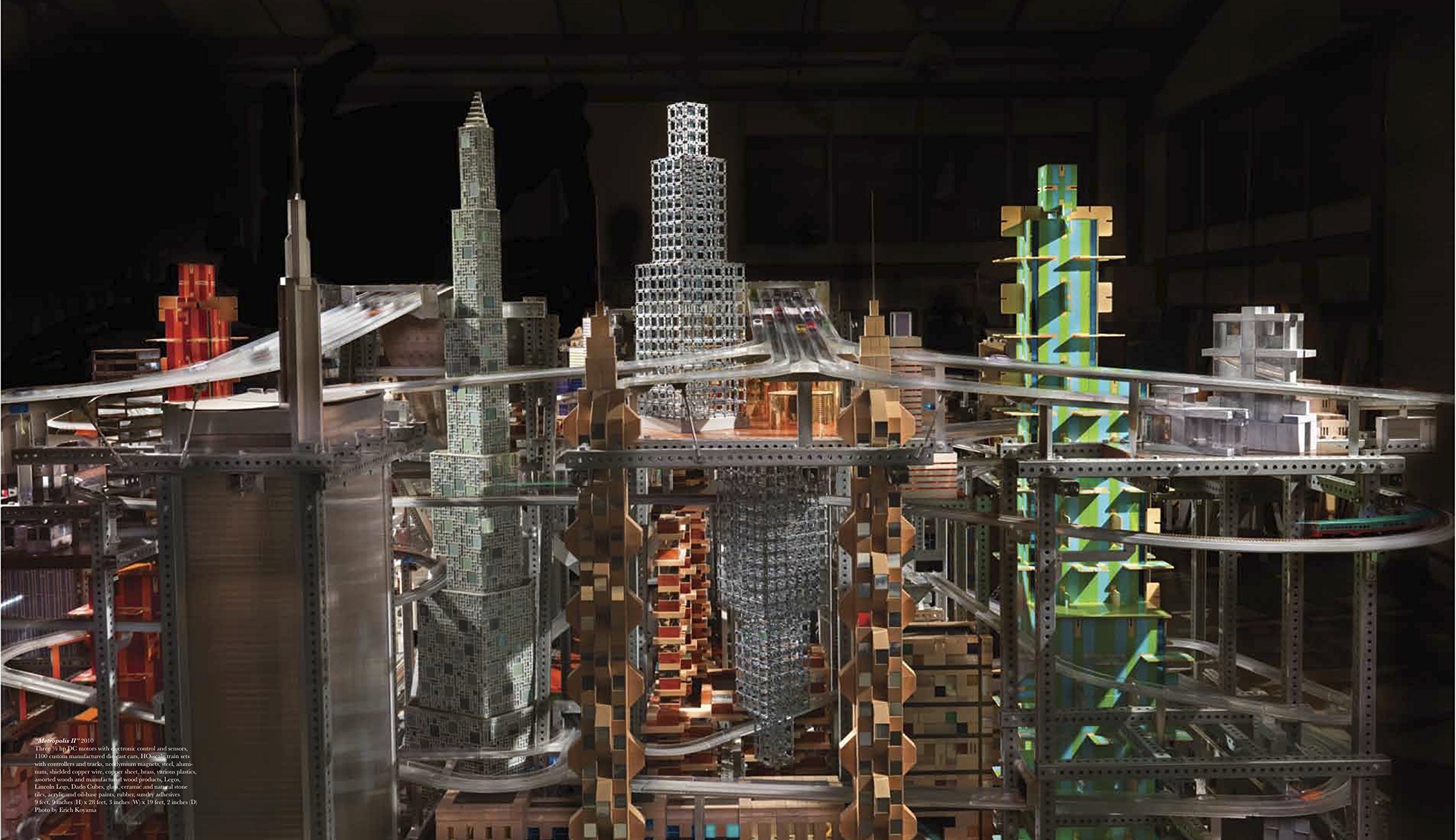 Chris Burden, Metropolis II, 2010.