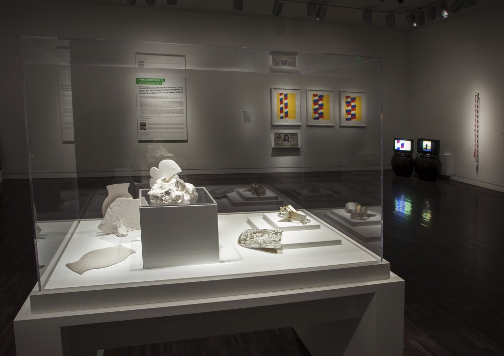 "Proximities 3: Import/Export" Installation view.  Courtesy of Asian Art Museum.