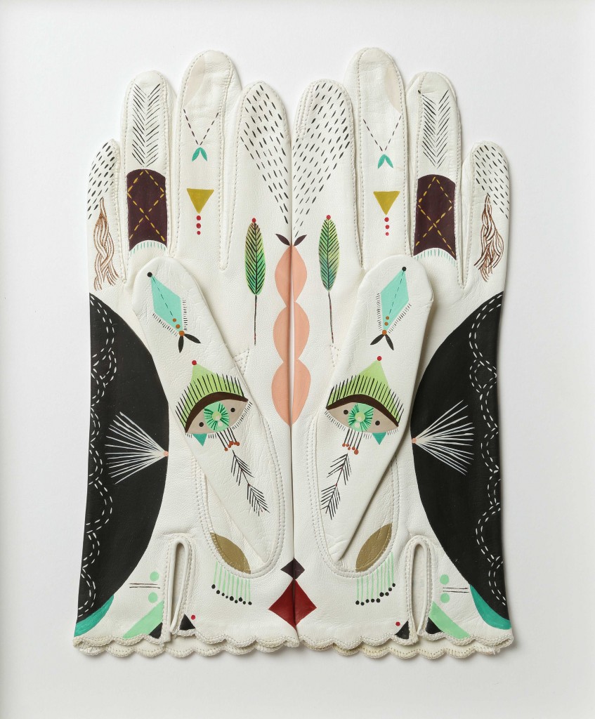 Bunnie Reiss, “Double Kitten Glove”.  Courtesy of the artist and Redux Studios.