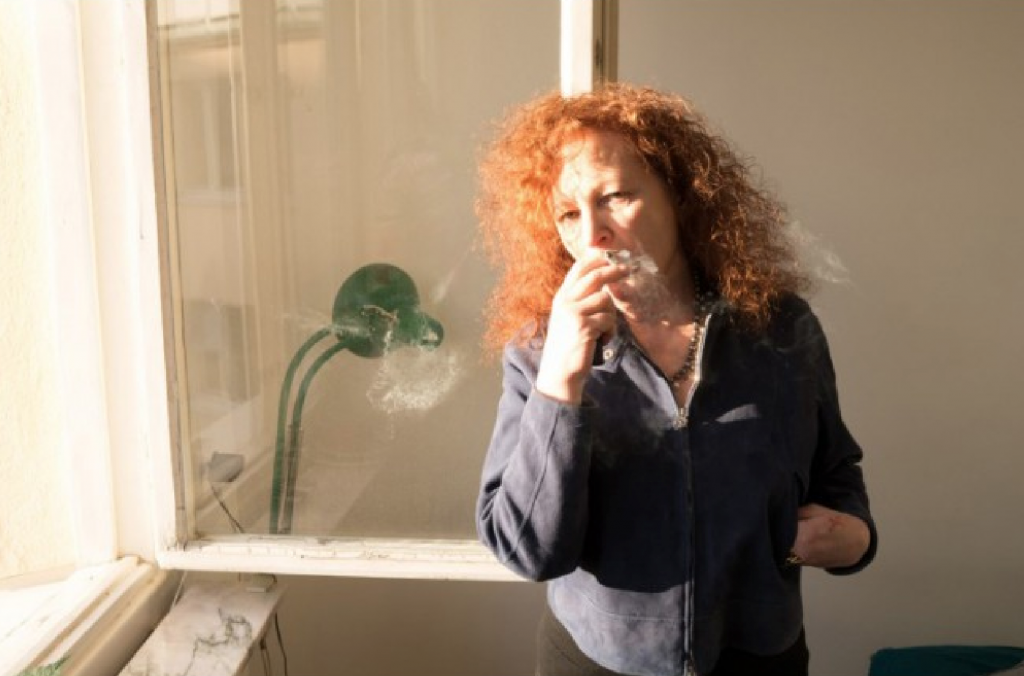 Nan Goldin Shadow of a dead bird on Simon’s window, Stockholm September, 2013. Courtesy of Fraenkel Gallery.