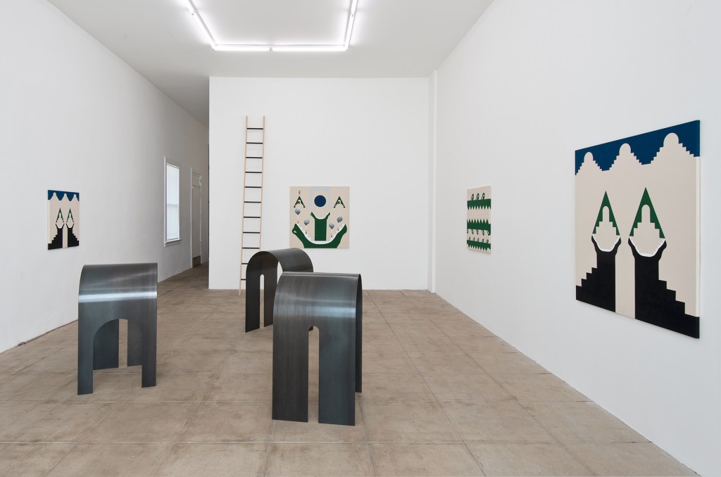 Installation view.  Courtesy of Overduin & Co., Los Angeles.