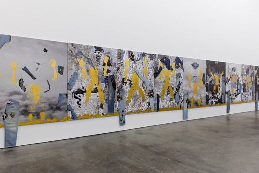 Korakrit Arunanondchai. installation view.  Courtesy of CLEARING and MoMA PS1.