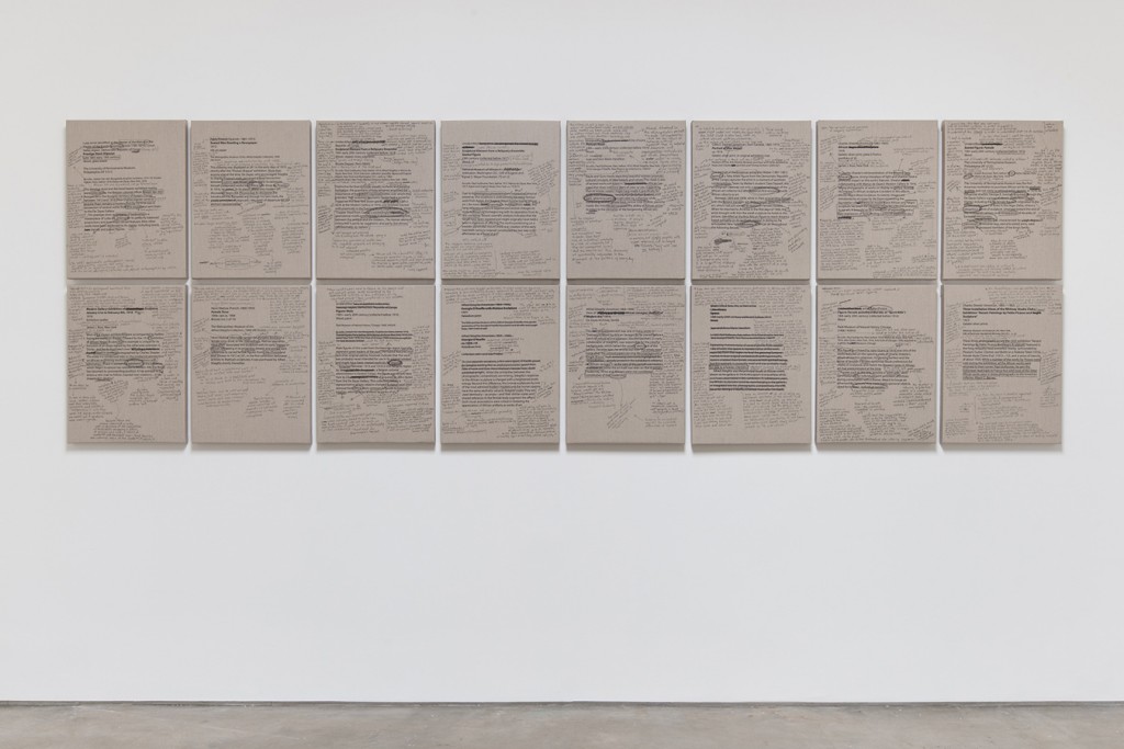 Installation view.  Courtesy of Honor Fraser Gallery.