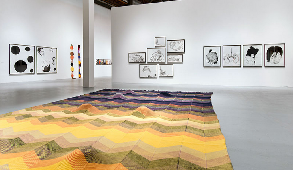 Mike Kelley, "Mike Kelley," installation view. Photo by Brian Forrest. Courtesy of MOCA Los Angeles.