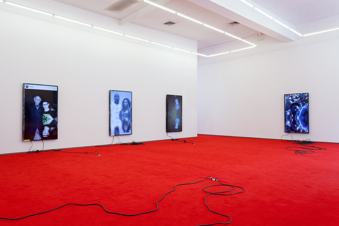 Installation view, “tl:dr,” 2014, Team Gallery, New York. Courtesy of Team Gallery.