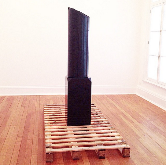 Broken Column, 2014. Installation view at Thomas Dane Gallery.