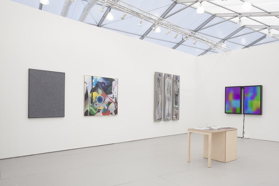 Installation view, Steve Turner Contemporary, Booth B30, UNTITLED., Miami Beach, 2014. Courtesy of Steve Turner Contemporary.