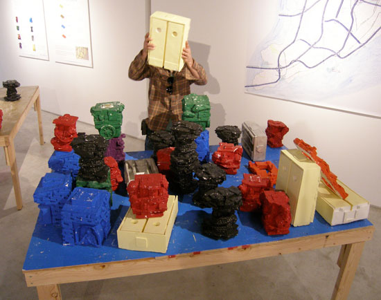 Installation view, "The Great Richmond," at Staten Island Arts, 2014. Courtesy of Staten Island Arts