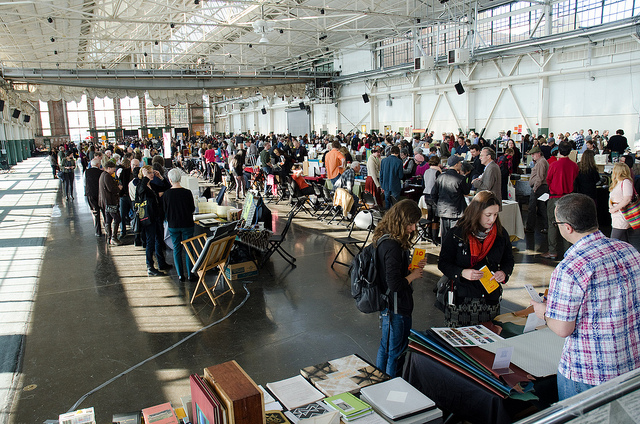 CODEX book fair installation