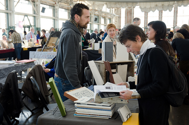 CODEX book fair installation.