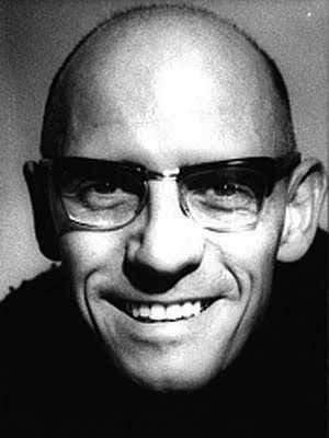 Michel Foucault. Courtesy of the Internet.