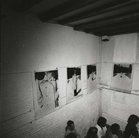 Fototot 1, 1976. Performance documentation from De Appel. Courtesy of the artist.