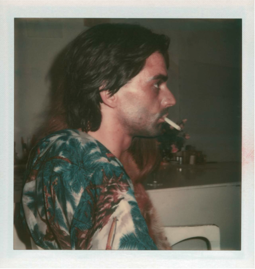 S-he, 1973-74. Auto polaroid. Courtesy of the artist.