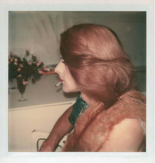 S-he, 1973-74. Auto polaroid. Courtesy of the artist.