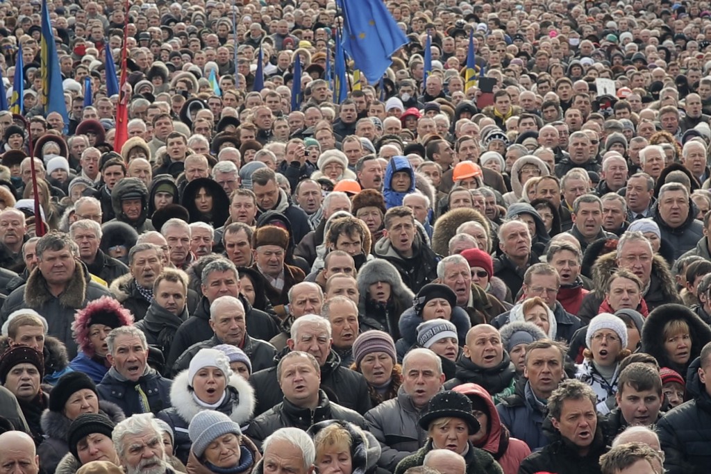 Sergei Loznitsa, "Maidan," 2014. Ukraine/Netherlands, 130 minutes, Courtesy of the San Francisco Film Society