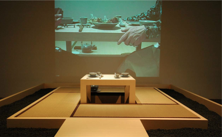 The Dining Project, 1997. Installation view of Duologue. Museum of Contemporary Art Taipei, Taiwan, 2007. Collection of JUT Museum Pre-Opening Office, Taiwan. Photograph by Lee Studio. Courtesy of the Mori Art Museum, Japan.