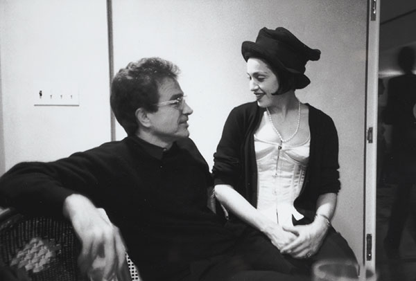 Warren Beatty and Madonna at Francesco Clemente's NYE party in 1990; © Allen Ginsberg LLC, 2014.