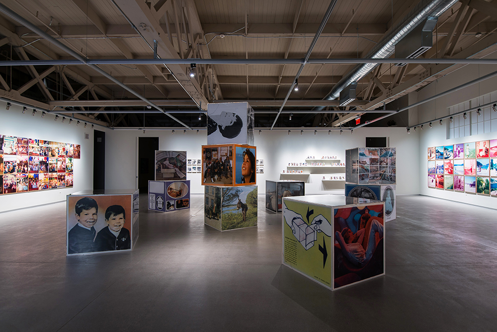 Erik Kessels, in almost every picture #1, #3, #4, #7, #8 and #9, 2014 [Installation view 2014, Pier 24 Photography]. Courtesy Pier 24 Photography, San Francisco.