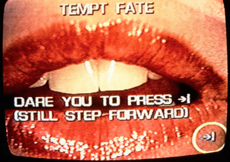 Lynn Hershman Leeson, Lorna, 1983. Interactive videodisk. Dimensions variable. Courtesy of the artist.