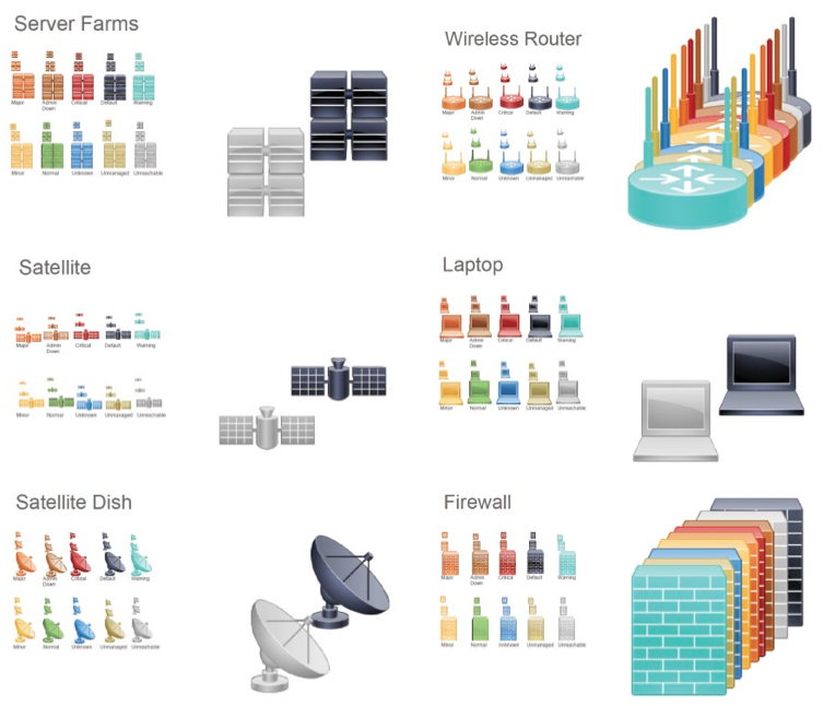 CISCO Systems icon library. Courtesy of the Internet.