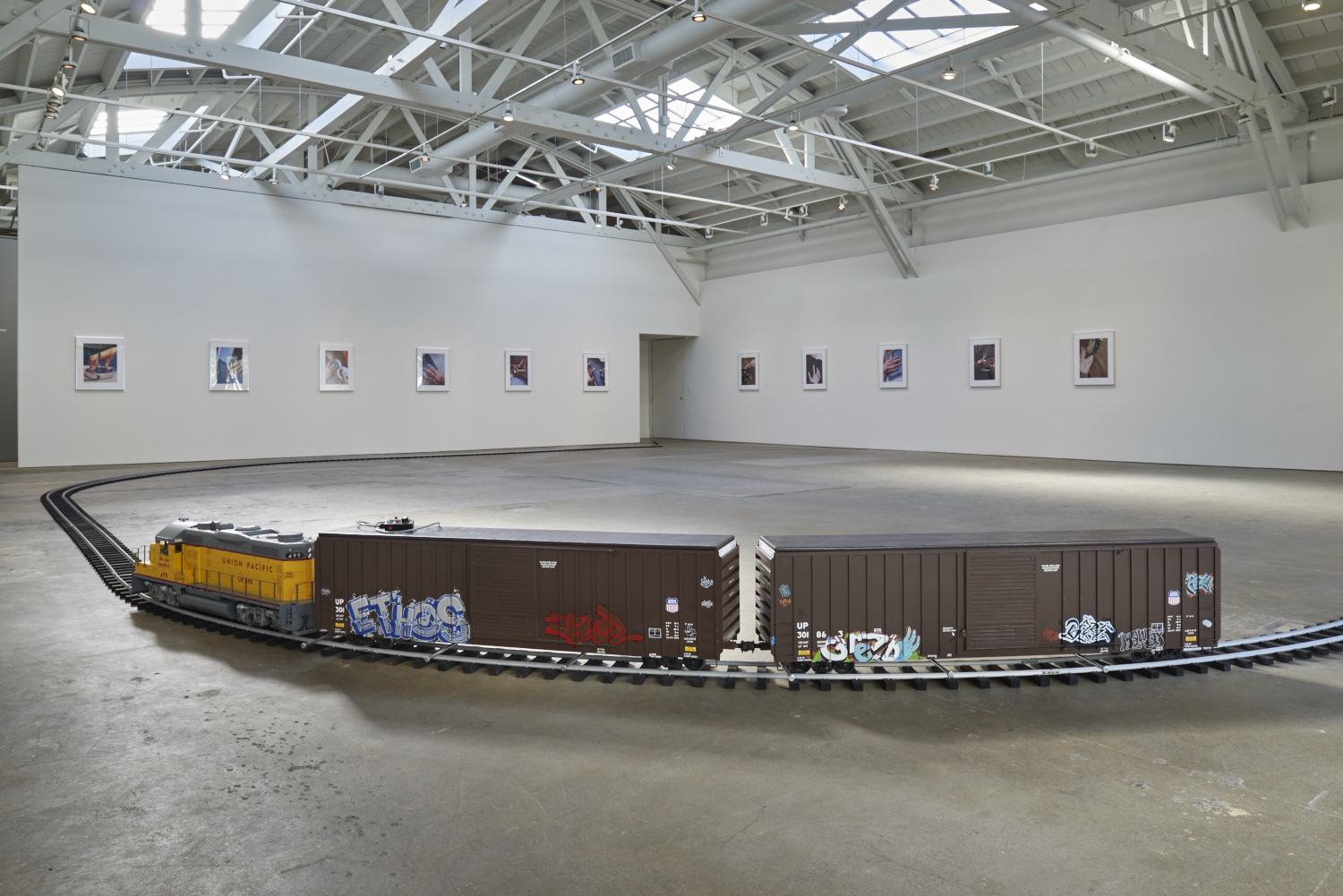 Josephine Pryde, Lapses In Thinking By The Person I Am, installation view at the CCA Wattis Institute for Contemporary Arts, May 5 - August 1, 2015. Courtesy CCA Wattis Institute for Contemporary Arts. Photo by Johnna Arnold.