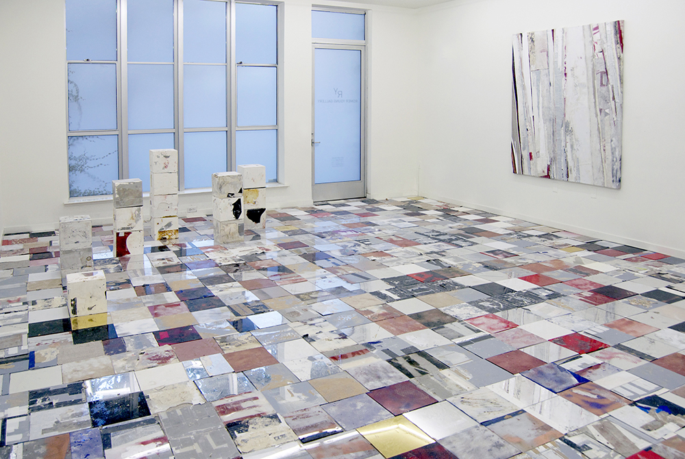 Installation view. Ryan Wallace "LD50" at Romer Young Gallery. On view from June 12 - July 25, 2015.