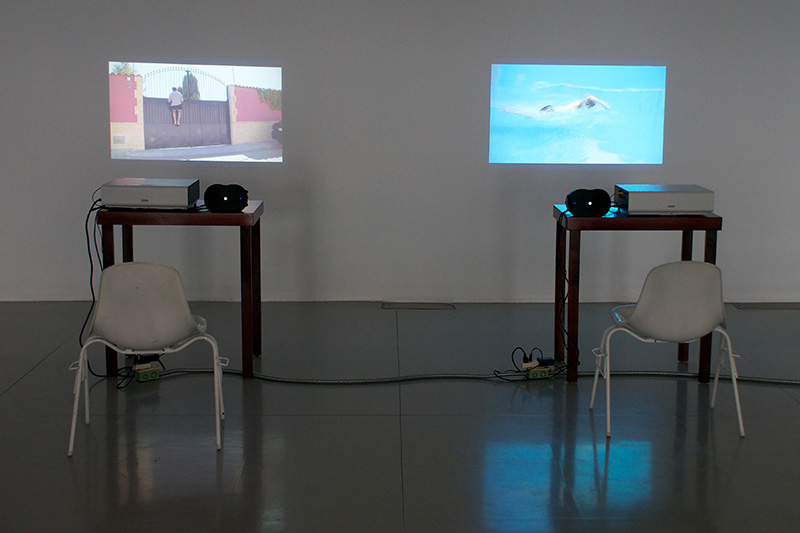 Fermín Jiménez Landa. "The Swimmer (Guadalajara)," 2013. Video. 8’54’’