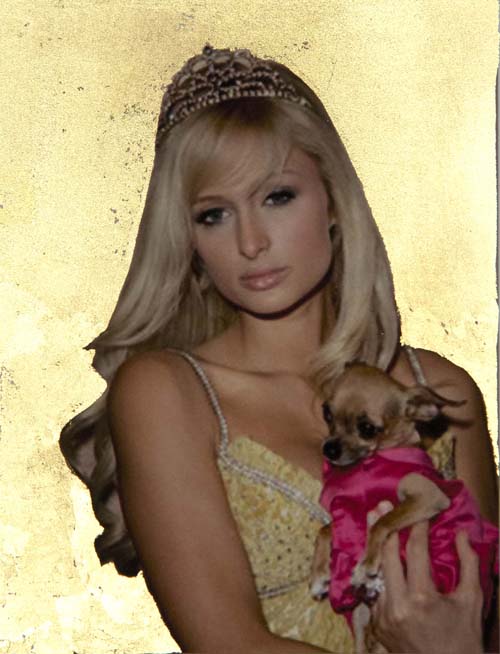 Alice Shaw. "Entitled #1 (Paris Hilton)," 2015. Archival pigment print, 4" x 3"