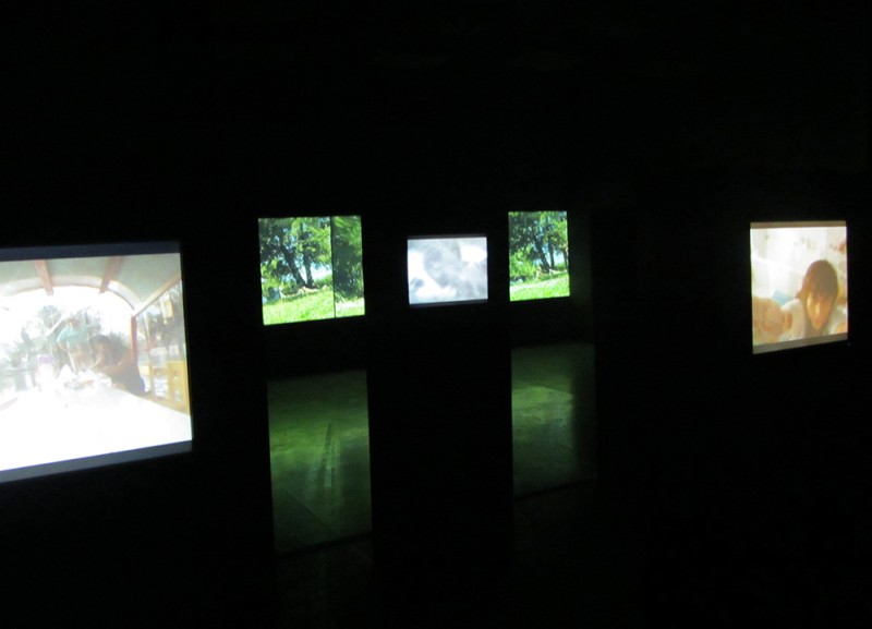 Sarah Minter. Installation view of "Intervalos" at MUAC, UNAM, 2015.