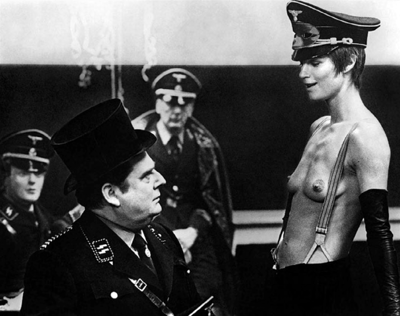 The Night Porter (film still), 1974. Directed by Liliana Cavani, distributed by The Criterion Collection. 118 minutes. Courtesy of the Internet.