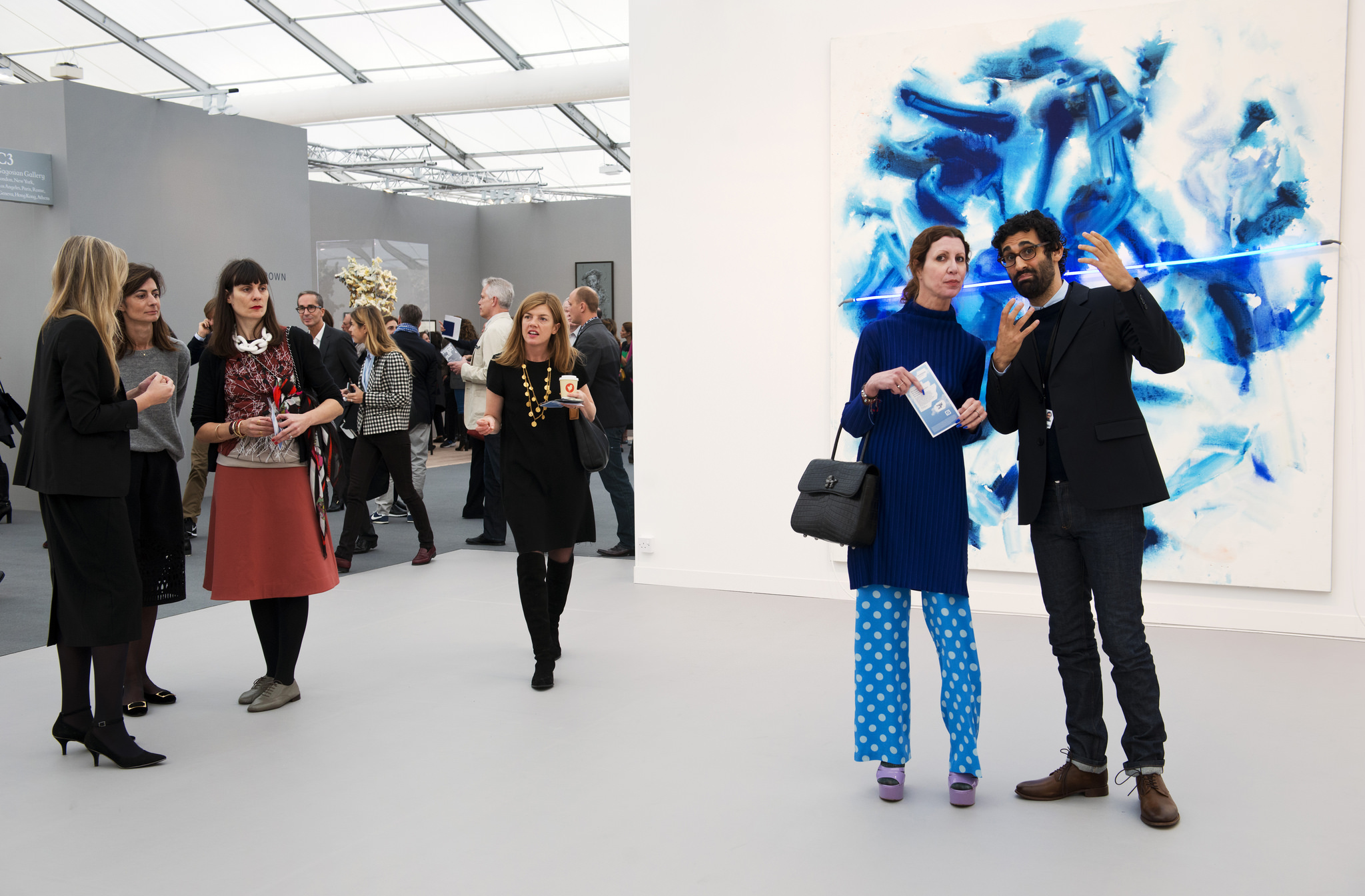 David Kordansky, Frieze London, 2015. Courtesy of Frieze London.