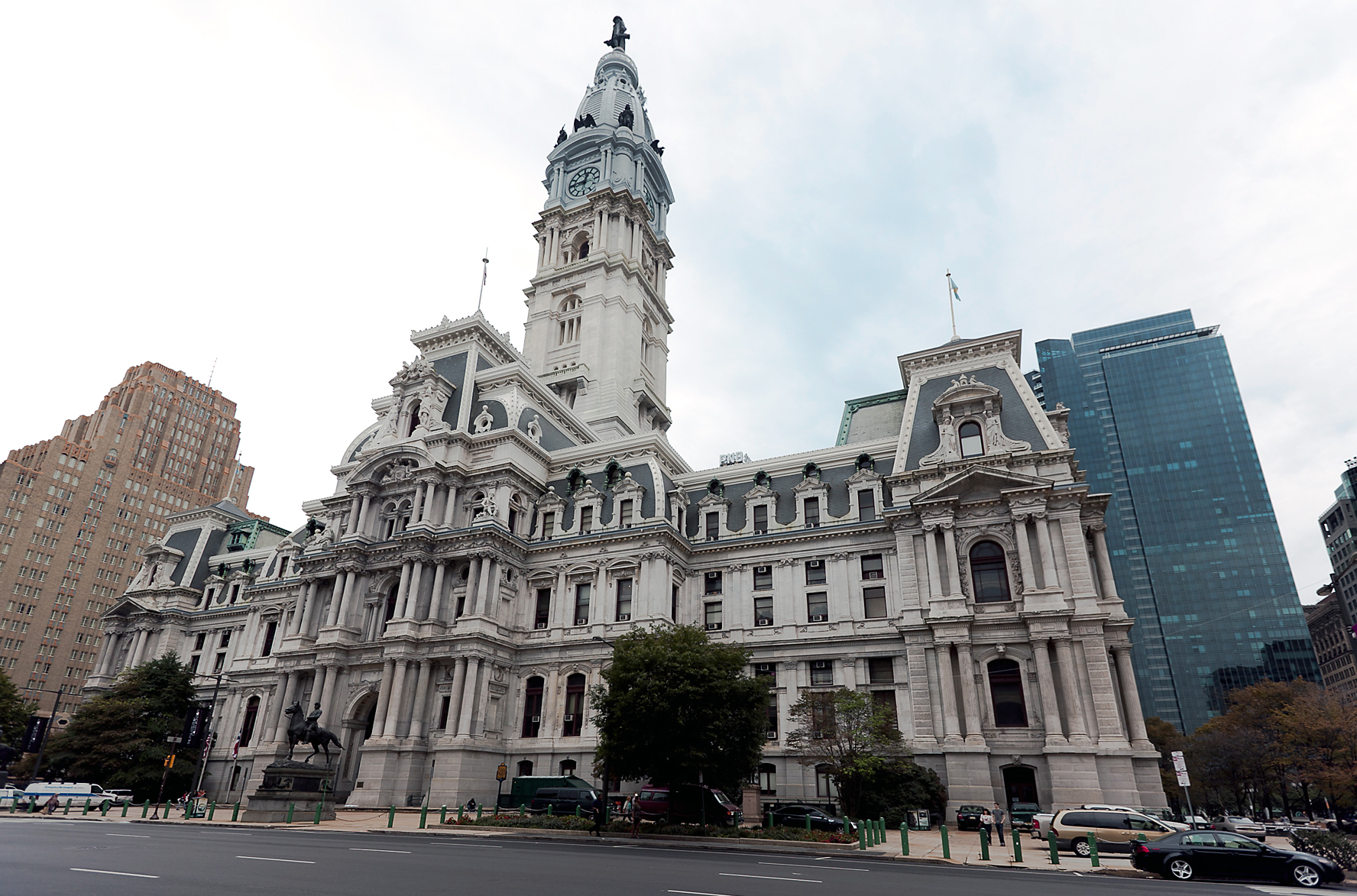 Philadelphia City Hall in Philadelphia, PA. Tallest building in the world from 1901 to 1908. Courtesy of the Internet.