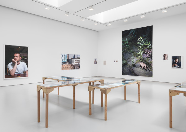 Wolfgang Tillmans. Installation view from the 2015 solo exhibition PCR at David Zwirner, New York. Courtesy David Zwirner, New York.