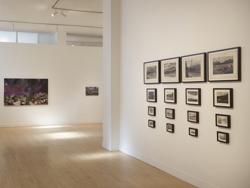 Installation view of The Mapmaker’s Dream, Haines Gallery. Courtesy of the artists and Haines Gallery