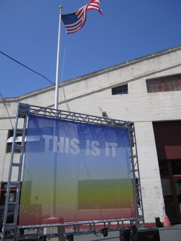 Susan O'Malley, This is It, installation at SF artMRKT fair, 2014. photo: LLutz. 