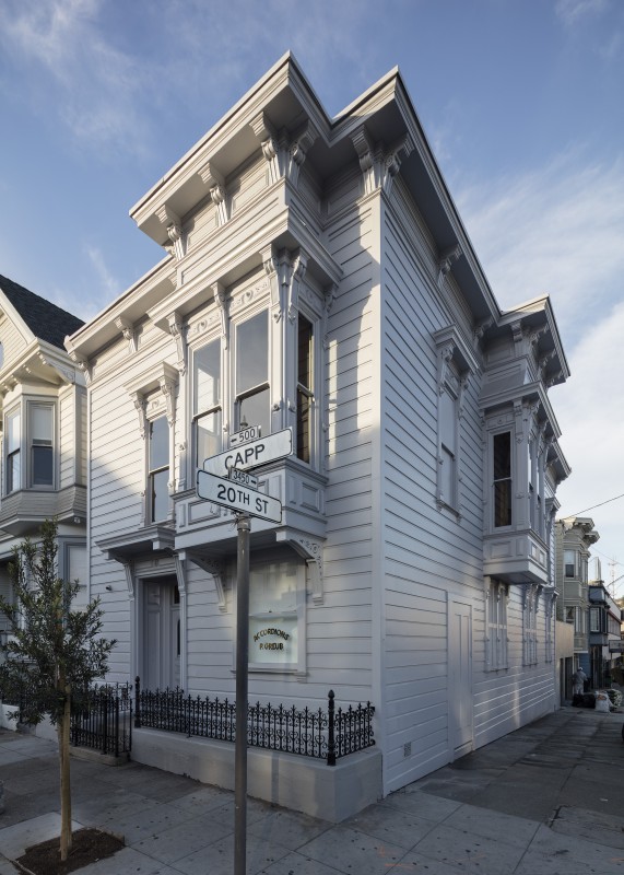 David Ireland House (exterior view), 2015; photo: Henrik Kam, courtesy 500 Capp Street Foundation