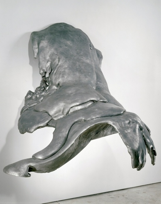 Lynda Benglis, Wing, 1970. Cast aluminum, 67 x 59 1/2 x 60 inches. © Lynda Benglis / Licensed by VAGA, New York. Courtesy of Cheim & Read and Hauser Wirth & Schimmel.