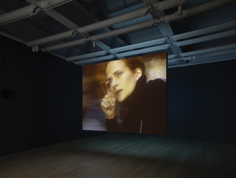 Installation view of Laura Poitras: Astro Noise (Whitney Museum of American Art, New York, February 5—May 1, 2016). Photograph by Ronald Amstutz