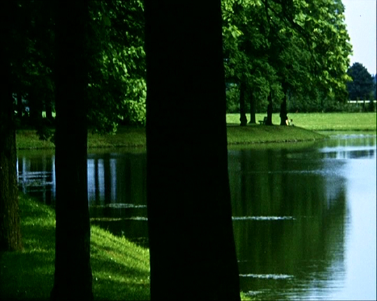 KP Brehmer, Ideale Landschaft (Ideal Landscape), 1970. German. 16mm film to DVD, 3 minutes. Courtesy of KP Brehmer Sammlung und Nachlass (Collection and Estate), Common Film Produktion, and the MIT List Visual Arts Center.