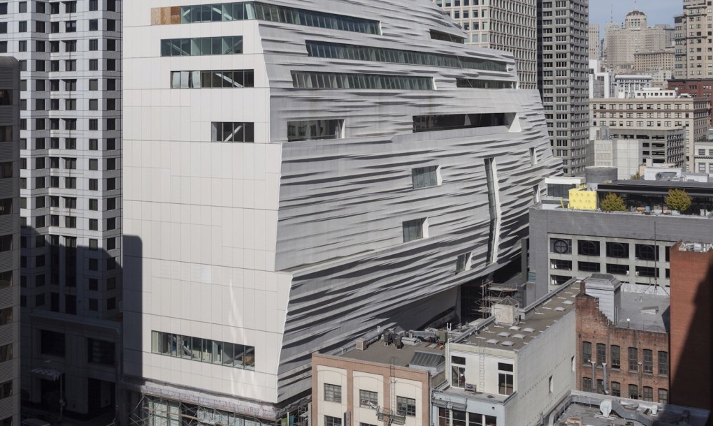 SFMOMA expansion designed by Snøhetta opening May 2016. Courtesy of the Internet.