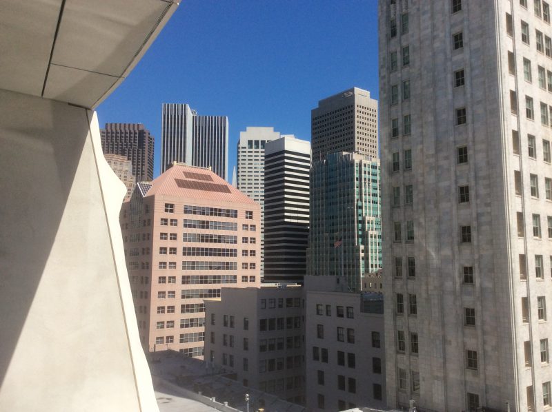 View from SFMOMA terrace (Photo: John Held, Jr.)