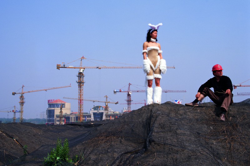 Cao Fei, Un-Cosplayer Series: Bunny’s World, 2004. C-print, 90×120 cm Courtesy of artist and Vitamin Creative Space