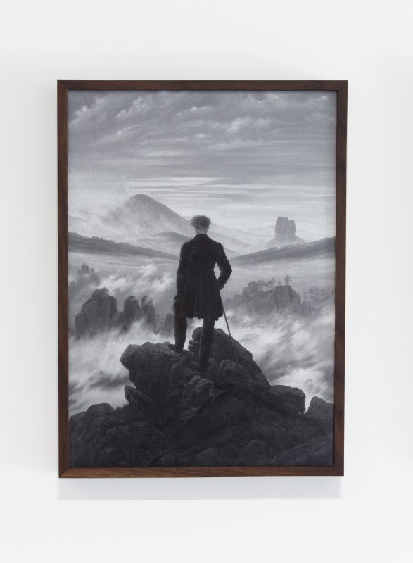 Ivan Iannoli. Untitled (Friedrich), 2016. Digital c-print, edition of 5, 14 x 10 inches. Courtesy of the artist and Bass & Reiner Gallery, San Francisco.