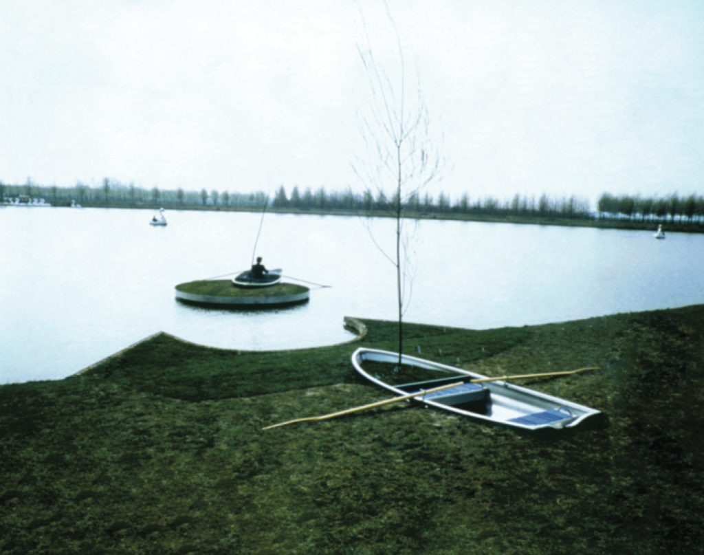 Personal Island, Floriade, Zoetemeer (temporary), 1992. Acconci Studio (V.A., Luis Vera, Jenny Schrider).