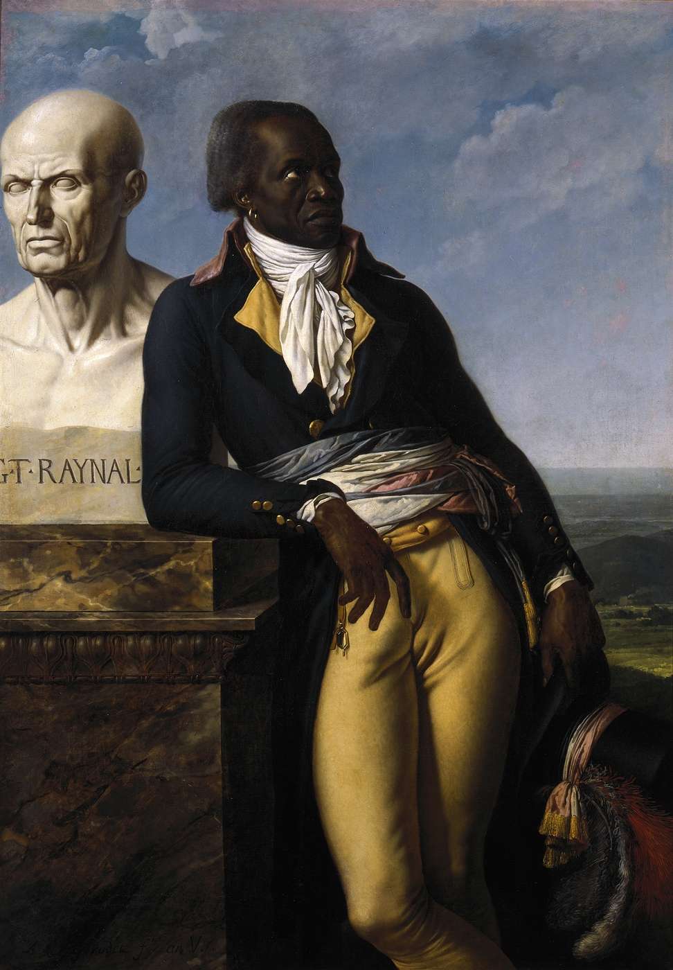 Anne-Louis Girodet Trioson, Jean-Baptiste Belley, député de Saint-Domingue à la Convention, 1797. Oil on canvas, 158 x 111 centimeters. Collection of the Château de Versailles. Courtesy of the Internet.