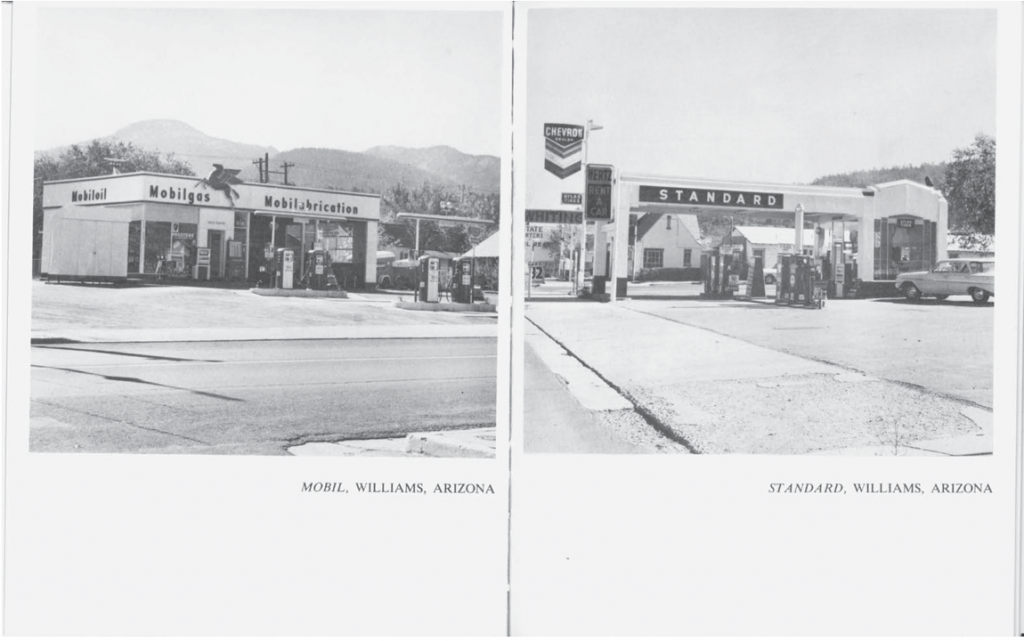 TWENTY SIX GASOLINE STATIONS, 1962. © Ed Ruscha. Courtesy of the artist and Gagosian Gallery.