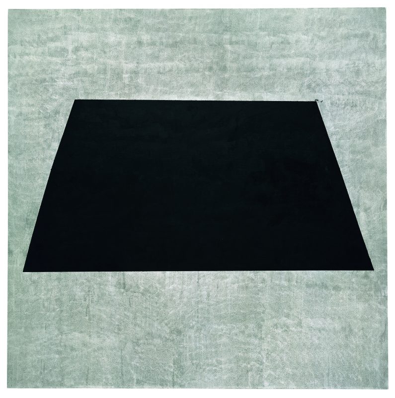 Agnes Martin, Homage to Life, 2003, acrylic and graphite on canvas, 60 × 60 inches, Leonard and Louise Riggio, © 2016 Agnes Martin/Artists Rights Society (ARS), New York, photo courtesy Pace Gallery