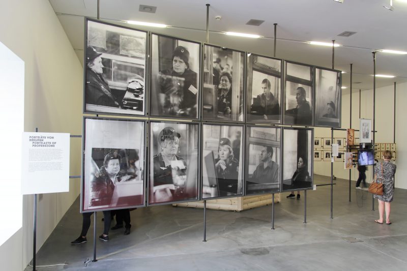 Installation view, Portraits of Professions. Manifesta 11. Image courtesy of Manifesta 11