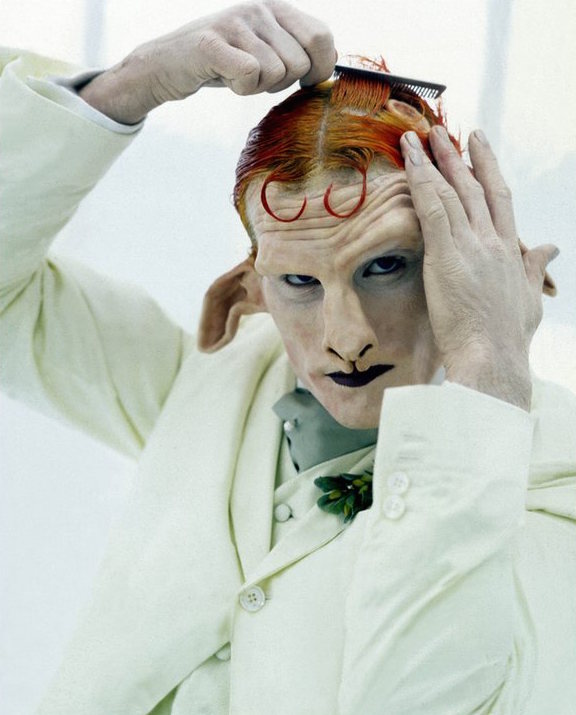 Matthew Barney as the Satyr in Cremaster 4 (42 minutes, 1994). © Matthew Barney. Courtesy of the Internet.